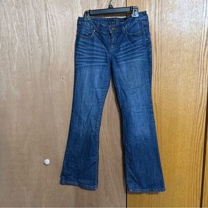 Ruff Hewn Dark Blue Flare Jeans